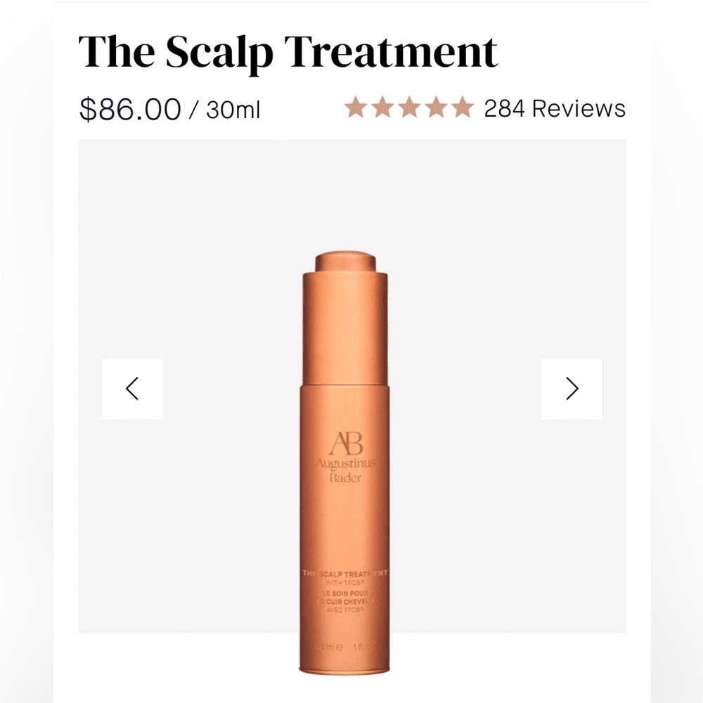 Augustinus Bader The Scalp Treatment NWT 30ml/1floz.